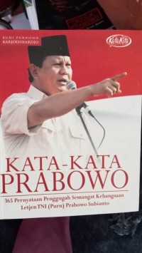 KATA-KATA PRABOWO