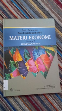 MATERI EKONOMI VOLUME 5 KEWIRAUSHAAN