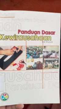 PANDUAN DASAR KEWIRAUSAHAAN