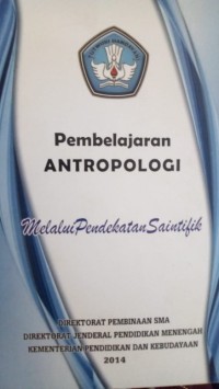 PEMBELAJARAN ANTROPOLOGI